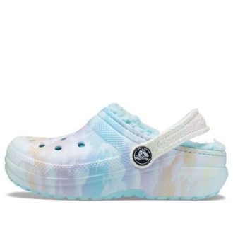 Crocs (GS) Classic Lined Out of the World Clogs “Blauw Multi-Kleur” 207322-90H