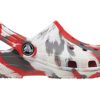 Crocs (GS) Classic Marbled Clogs “Wit Rood Grijs” 207002-884