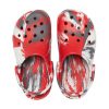 Crocs (GS) Classic Marbled Clogs “Wit Rood Grijs” 207002-884