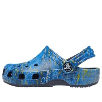 Crocs (GS) Classic Mossy Oak Coastal Clogs “Blauw” 207259-410