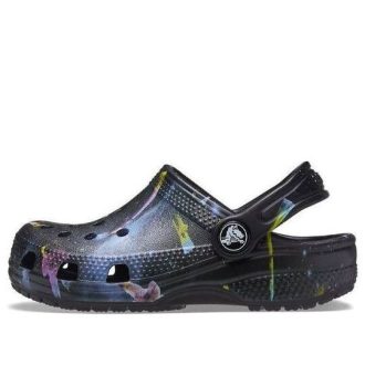 Crocs (GS) Classic Out of this World II klompen “Zwart Multi” 206818-001