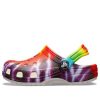 Crocs (GS) Classic Tie Dye Graphic Clogs “Paars Rood” 205451-90H