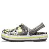 Crocs (GS) Crocband Camo Printed Clogs “Grijs Zwart Geel” 205301-0ED