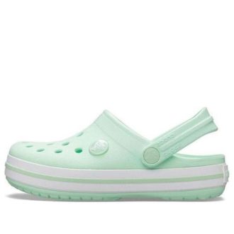Crocs (GS) Crocband Clogs “Mintgroen Wit” 204537-3TI
