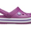 Crocs (GS) Crocband Clogs “Paars Wit” 204537-54R