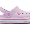 Crocs (GS) Crocband Clogs “Roze Wit” 207005-6GD