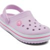 Crocs (GS) Crocband Clogs “Roze Wit” 207005-6GD