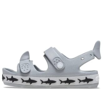 Crocs (GS) Crocband Cruiser Shark sandalen “Grijs” 210029-007