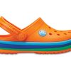 Crocs (GS) Crocband Rainbow Band Clogs “Oranjeblauw” 205205-80O