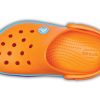 Crocs (GS) Crocband Rainbow Band Clogs “Oranjeblauw” 205205-80O