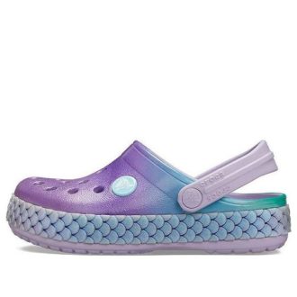 Crocs (GS) Crocband Rainbow Glitter Band Clogs “Paarsblauw” 206344-530