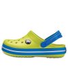 Crocs (GS) Crocband ronde neus klompen “Geelblauw” 204537-73E