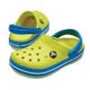 Crocs (GS) Crocband ronde neus klompen “Geelblauw” 204537-73E