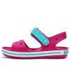 Crocs (GS) Crocband sandalen met bandsluiting “Roze Blauw” 12856-6LH