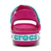 Crocs (GS) Crocband sandalen met bandsluiting “Roze Blauw” 12856-6LH
