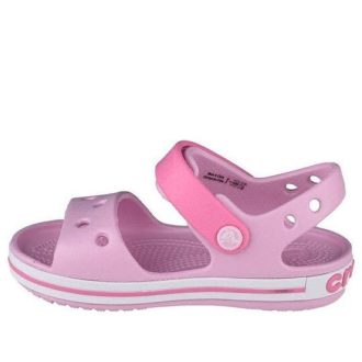 Crocs (GS) Crocband sandalen “Roze” 12856-6GD