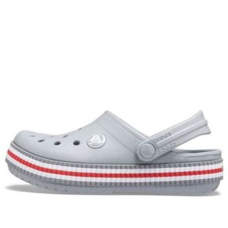 Crocs (GS) Crocband Varsity Clogs “Grijs Rood” 207008-007