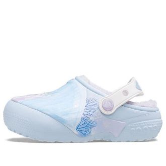 Crocs (GS) Fun Lab gevoerde Disney Frozen II klompen “Sky Blue” 207324-4JQ