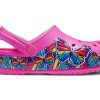 Crocs (GS) Fun Lab Multi Butterfly Band Light Clogs “Roze Blauw” 206158-6QQ