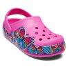 Crocs (GS) Fun Lab Multi Butterfly Band Light Clogs “Roze Blauw” 206158-6QQ