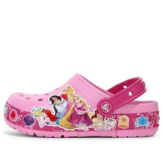 Crocs (GS) Fun Lab Princess Band Light Clogs “Roze” 205496-6I2
