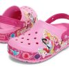 Crocs (GS) Fun Lab Princess Band Light Clogs “Roze” 205496-6I2
