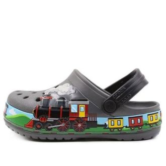 Crocs (GS) Fun Lab Train Band Clogs “Grijs Multi” 205516-0DA