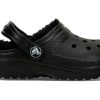 Crocs (GS) gevoerde klompen outdoor sandalen “Zwart” 207009-060