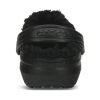 Crocs (GS) gevoerde klompen outdoor sandalen “Zwart” 207009-060