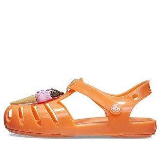 Crocs (GS) Isabella Charm sandalen “Oranje” 208445-83I