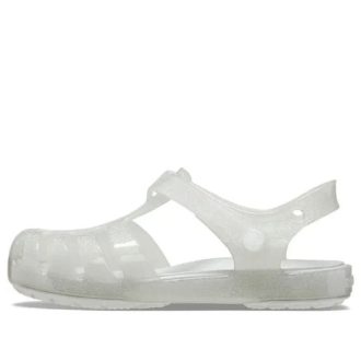 Crocs (GS) Isabella Glitter Sandalen “Wit” 208444-0IC