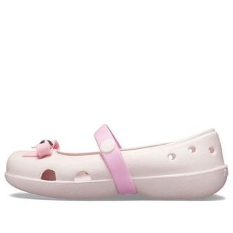 Crocs (GS) Keeley Charm Flats “Roze” 205487-6PI