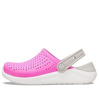 Crocs (GS) LiteRide Clogs “Roze Wit Grijs” 205964-6QR