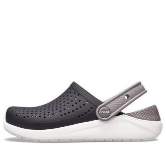 Crocs (GS) LiteRide Clogs “Zwart Grijs Wit” 205964-066