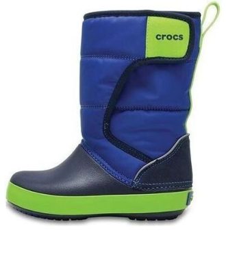 Crocs (GS) LodgePoint sneeuwlaarzen “Royal Blue” 204660-4HD