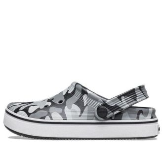 Crocs (GS) Off Court Printed Clogs “Grijs Zwart Wit” 209150-066