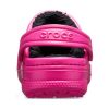 Crocs (GS) Ralen gevoerde klompen “Candy Pink Black” 16245-6X1