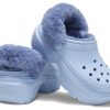 Crocs (GS) Stomp gevoerde klomp “Calcite Blue” 208546-4NS