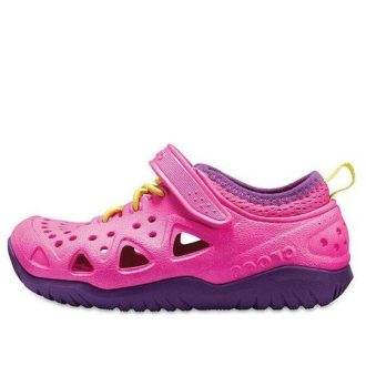 Crocs (GS) Swiftwater Sneakers “Roze Paars” 204989-6L0