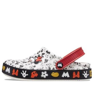 Crocs (GS) x Mickey Off Court Clogs “Wit Zwart Rood” 208850-100