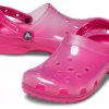 Crocs Jelly Crocs Transparante Rode Unisex Sandalen 206908-6X0