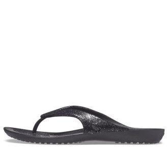 Crocs Kadee II Light Cozy slippers unisex zwart 207314-001