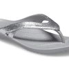 Crocs Kadee II Minimalistische Gezellige Sportpantoffels Unisex Zilver 207314-040