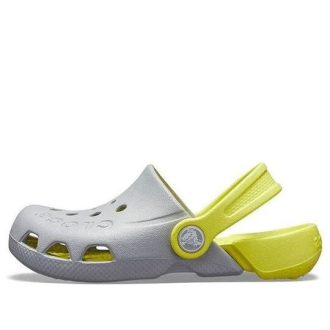 Crocs Kids Crocs Classic clog Sportsandalen “Grijs Groen” 10400-06T