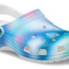 Crocs Kleurrijke Crocs Beach Unisex Multi-Color Witte Sandalen 207556-94S