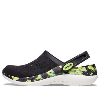 Crocs LiteRide 2.0 Clog “Zwart Neon Geel” 207634-02K