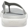 Crocs LiteRide Beach Grijze Pantoffels 205182-06J
