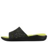 Crocs LiteRide Classic Sportpantoffels Unisex Zwart Groen 205941-060
