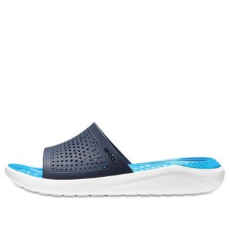 Crocs LiteRide Diepblauwe Pantoffels 205183-462
