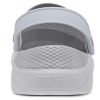Crocs LiteRide Flash Schoenen Smoke Grey Witte Sandalen 204592-06J